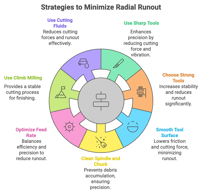 Strategies for Minimizing Radial Runout
